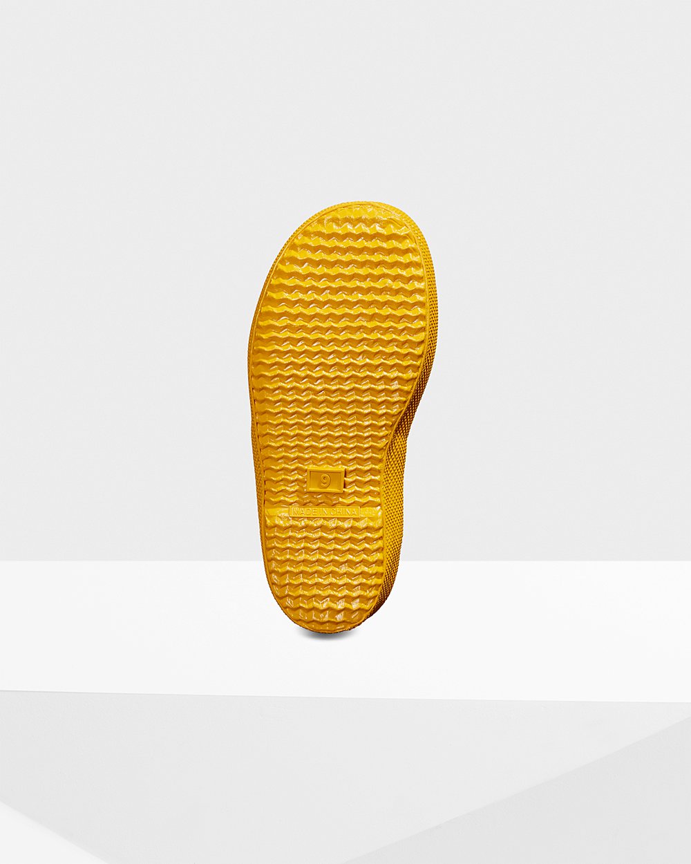 Botas De Agua Hunter Niños Amarillo Original First Classic Gloss 097153-QCG